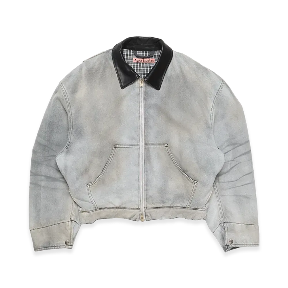 Acne Studios Faded Denim Jacket "White/Black"
