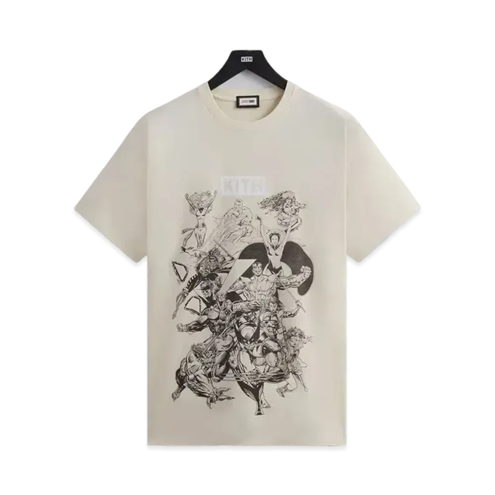 Kith x Marvel X-Men Comic Inked Vintage Tee "Sandrift"