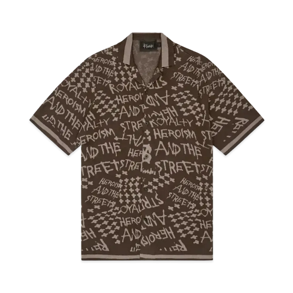 KSUBI Heroism Knit Resort SS Shirt Java "Java"
