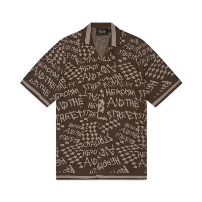 KSUBI Heroism Knit Resort SS Shirt Java "Java"
