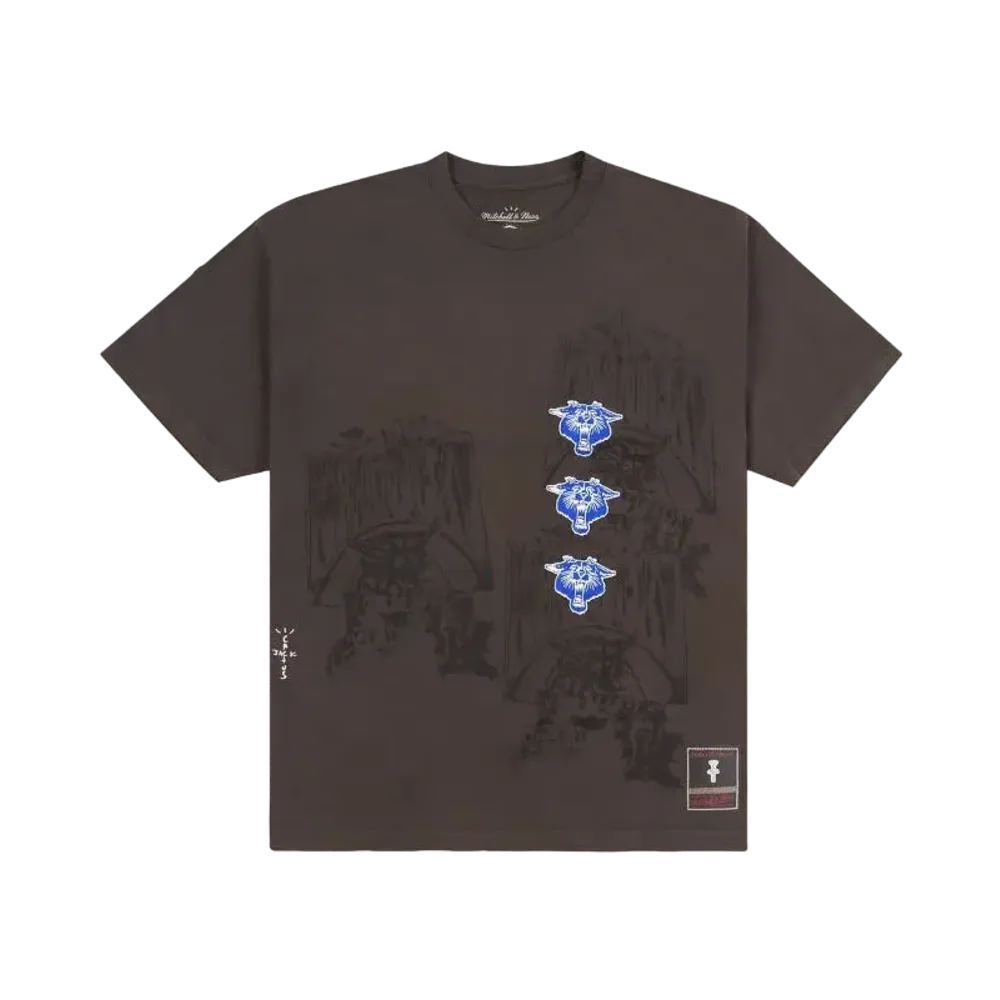 Travis Scott x M&N x University Of KentUCky Seal Tee "Brown"