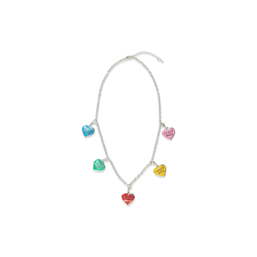 HUMAN MADE FIVE HEART NECKLACE HUMAN MADE FIVE HEART NECKLACE