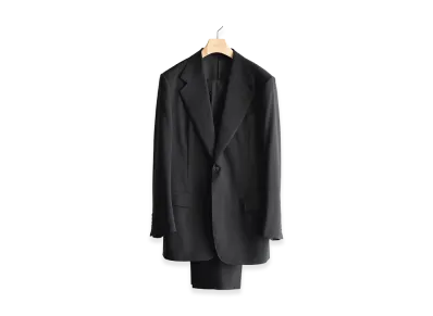 COMOLI Black Formal Suit "Black"