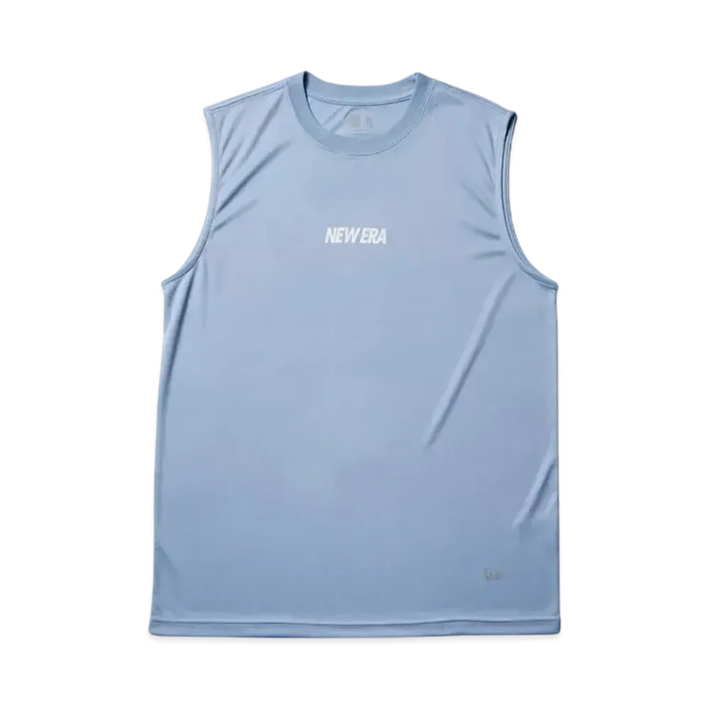 NEW ERA Performance Apparel Tech Tank Top Wordmark "Light Blue"