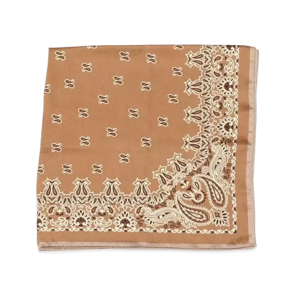 atmos Pink Large Bandana "Light Brown"