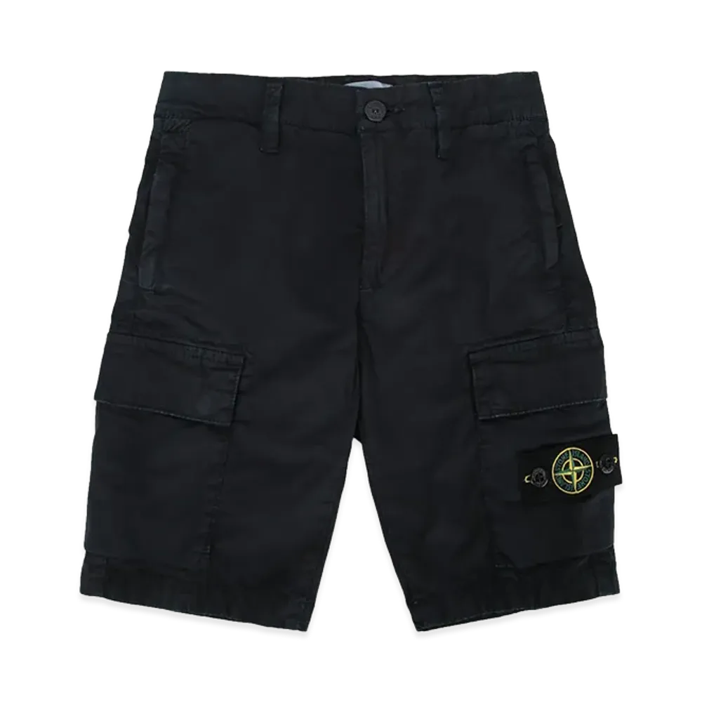 Stone Island Kids Shorts "Blue"