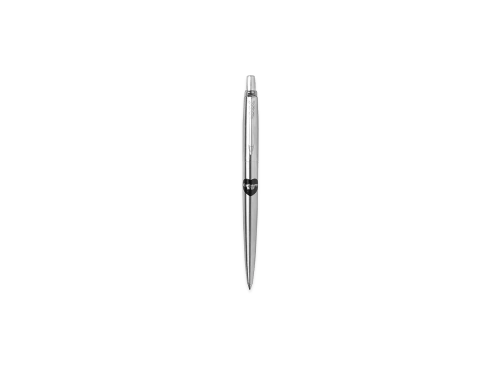 Carhartt WIP Parker Jotter Heart Ballpen "Silver"