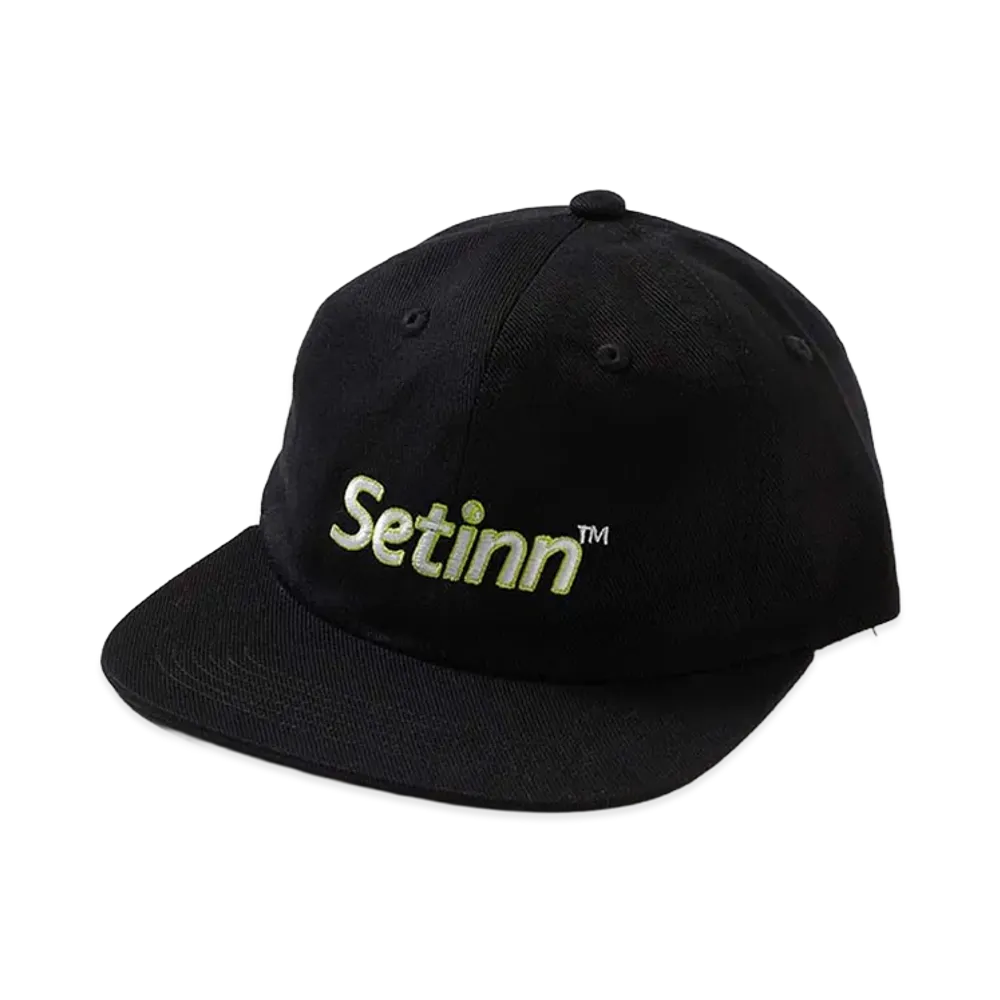 Setinn Script Outline Cap "Black"