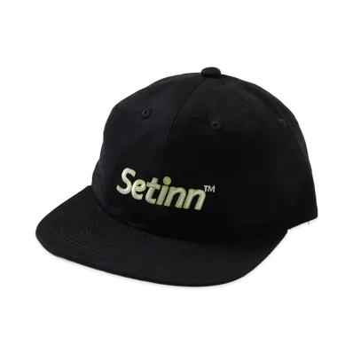 Setinn Script Outline Cap "Black"