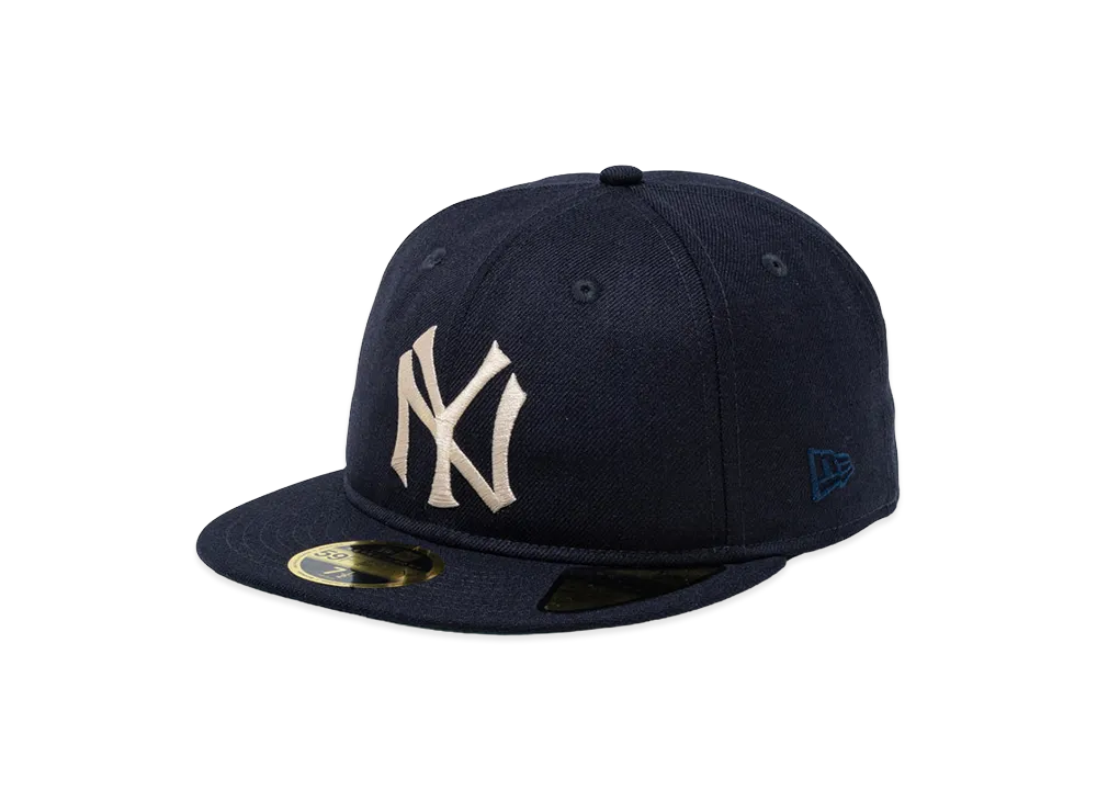 NEW ERA RC 59Fifty Flat Visor 59Fifty Day New York Yankees 1934-1948 "Navy"