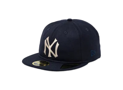 NEW ERA RC 59Fifty Flat Visor 59Fifty Day New York Yankees 1934-1948 "Navy"