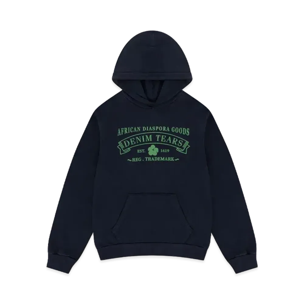 DENIM TEARS ADG Hoodie "Navy"