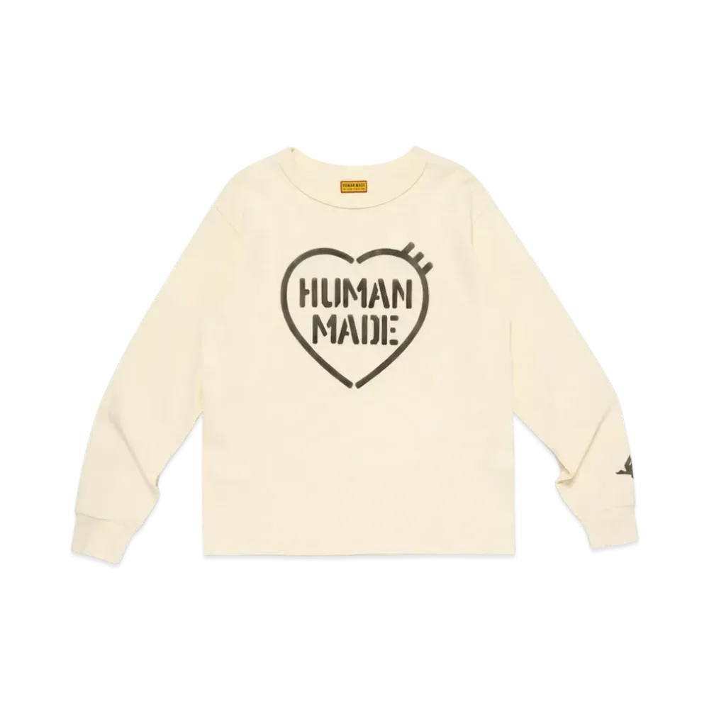 HUMAN MADE Military L/S T-Shirt "Beige"