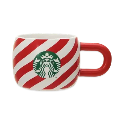 STARBUCKS Holidays 2024 Mug Candy Cane 355ml "Red"