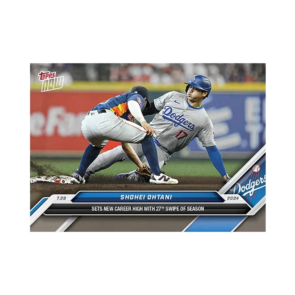 大谷翔平 [487](2024 MLB トップスナウカード)