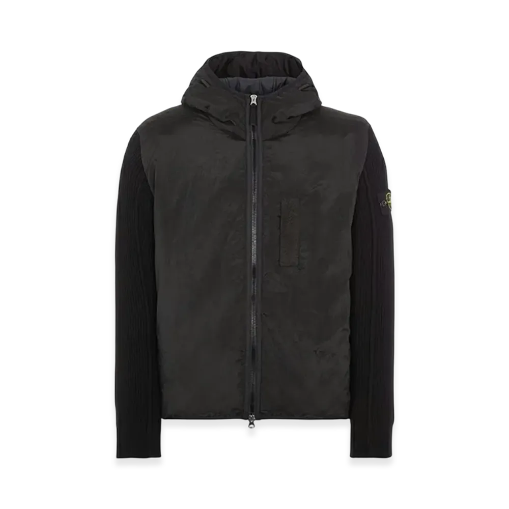Stone Island 42730 Nylon Metal in Econyl Regenerated Nylon Primaloft TC and Knit - 22FW "Black"
