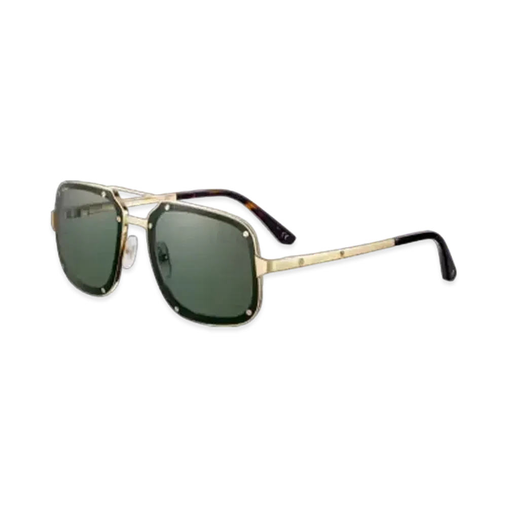 Cartier Santos de Cartier Sunglasses "Gray"