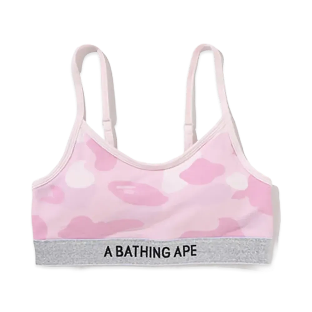 A BATHING APE Color Camo A Bathing Ape Sport Bra "Pink"