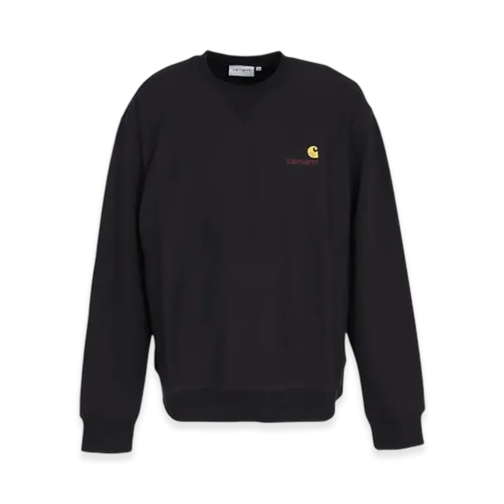 Carhartt WIP American Script Sweat "Black"