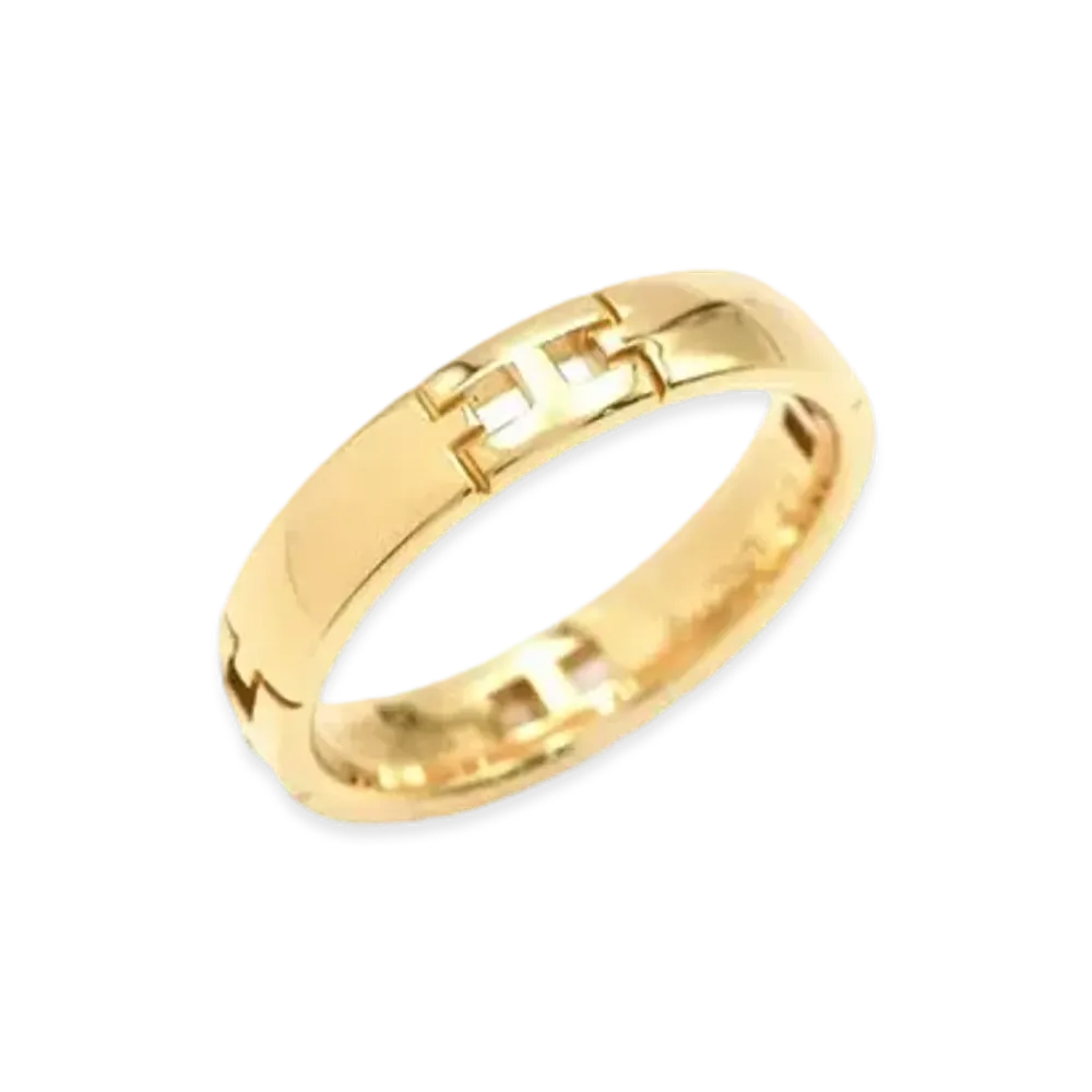 Hermes Ever Herakles Ring "Yellow Gold"