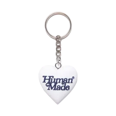 HUMAN MADE Girls Don't Cry at HUMAN MADE 1928 3D Heart Keyholder GDC "White" / VERDY