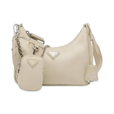 PRADA Re-Edition 2005 Re-Nylon Bag "Sand Beige"
