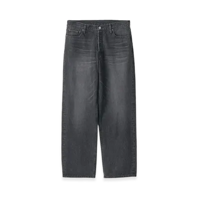 ssstein Relax Fit Denim Pants "Black"
