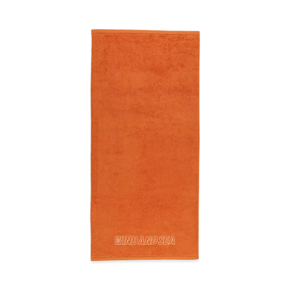 WIND AND SEA Sea Bath Towel "Orange"