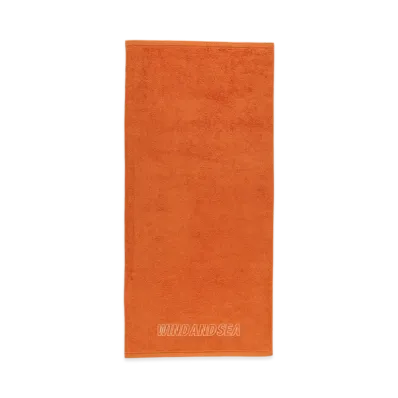 WIND AND SEA Sea Bath Towel "Orange"