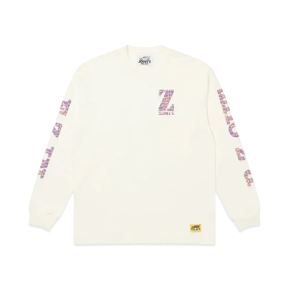 PALACE JIMMY'Z WASHED LONGSLEEVE "White"