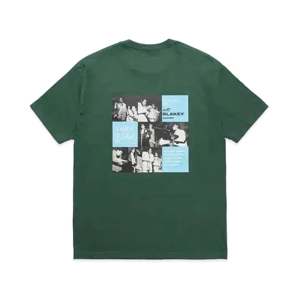WACKO MARIA BLUE NOTE T-Shirt Type-1 "Green"