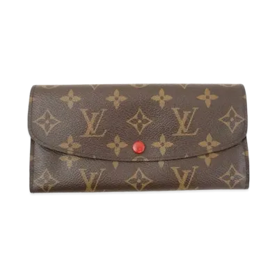 Louis Vuitton Emilie Wallet Monogram "Rouge"