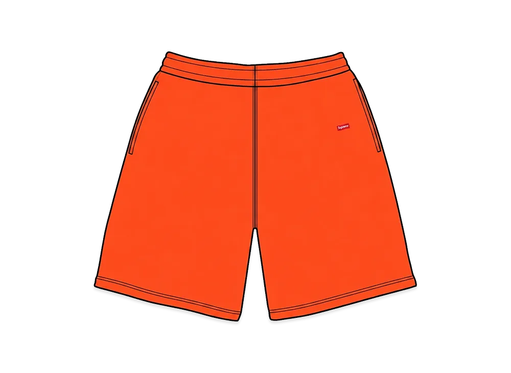 Supreme Small Box Sweatshort "Orange" (26FW)