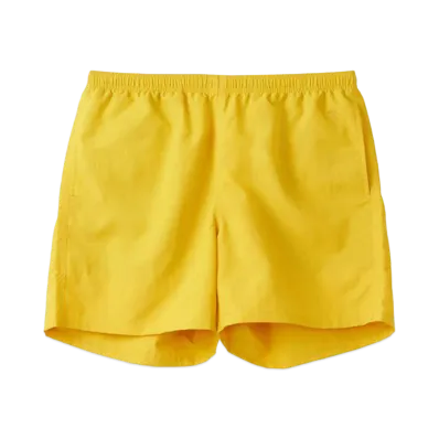 Goldwin Nylon Shorts 5 (Unisex) "Acid Yellow"