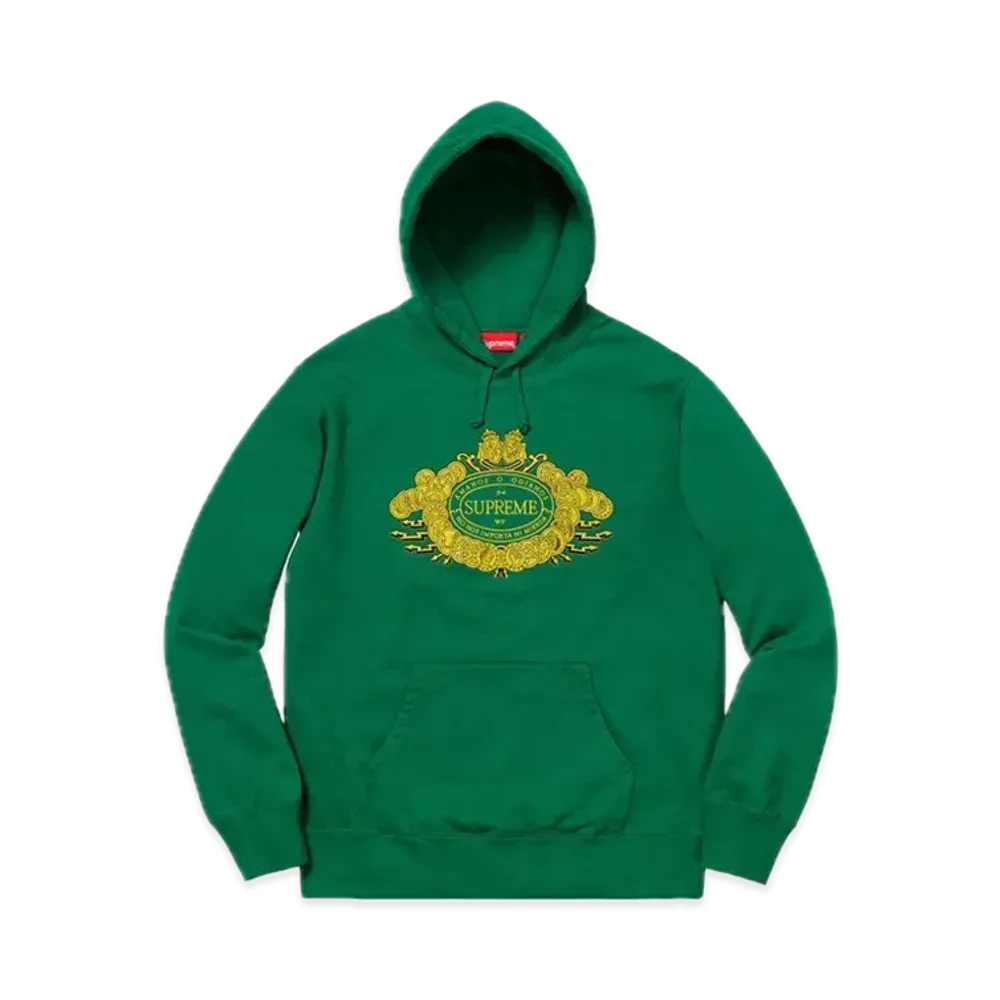 Supreme Love or Hate Hooded Sweatshirt "Green"