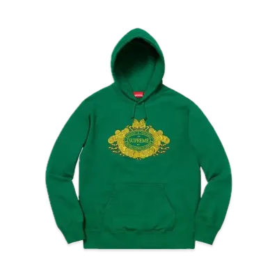Supreme Love or Hate Hooded Sweatshirt "Green"
