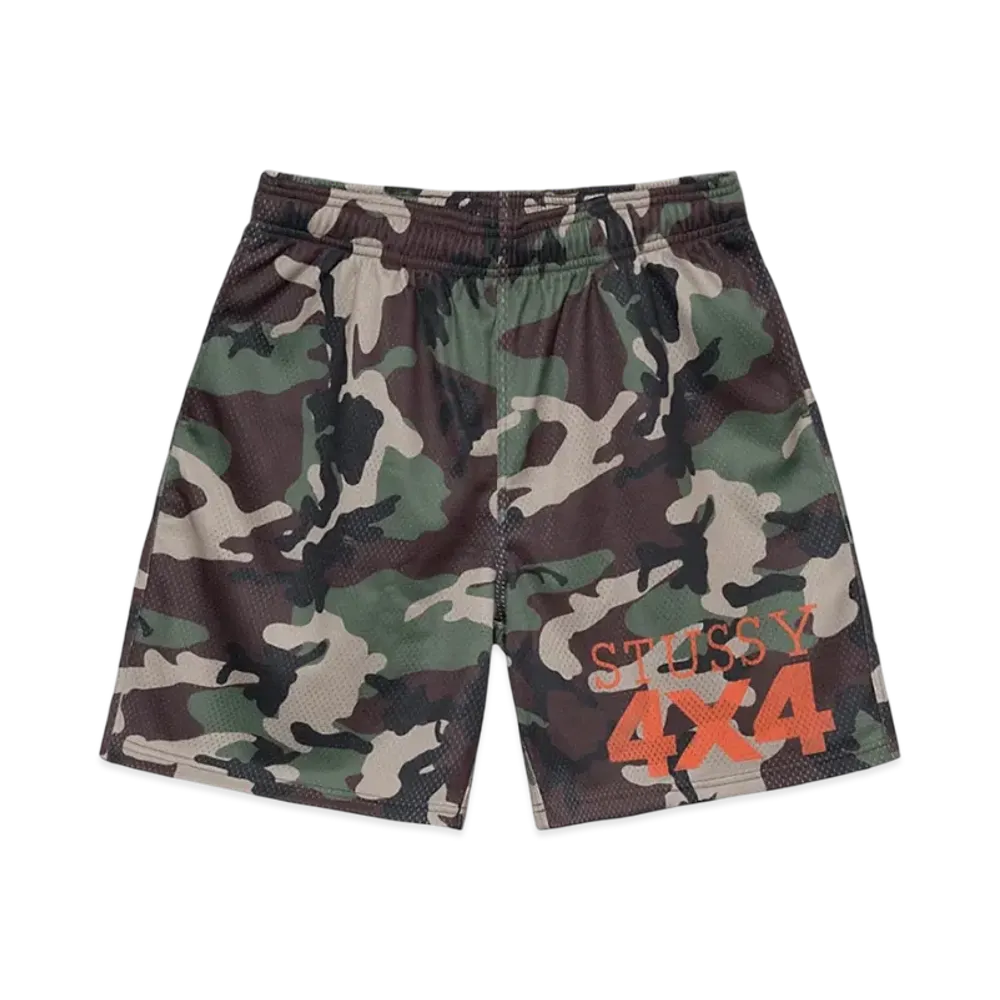 Stussy 4x4 Mesh Shorts "Camo"