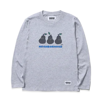 NEIGHBORHOOD One Third Kids OT . Tee LS-3 "Gray"