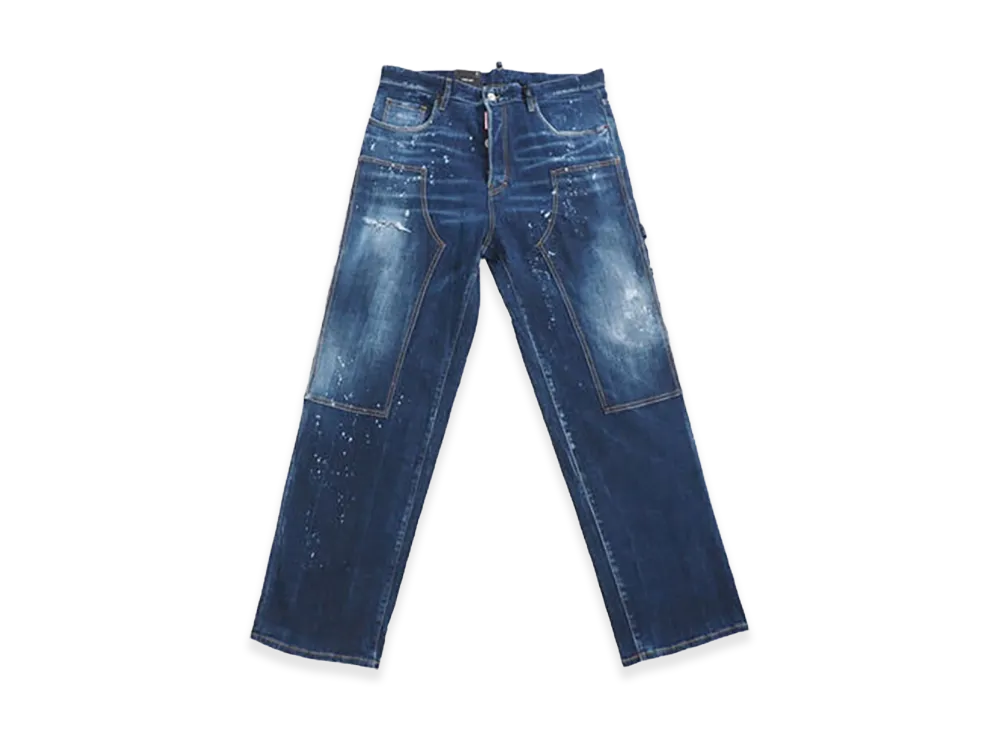 DSQUARED2 Carpenter Loose Stretch Denim "Indigo"