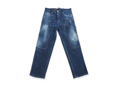 DSQUARED2 Carpenter Loose Stretch Denim "Indigo"