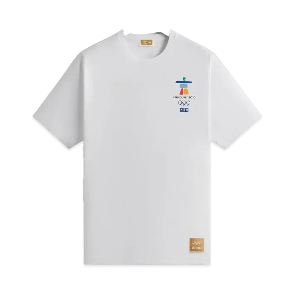 Kith x Olympics Heritage Vancouver 2010 Vintage Tee "White"
