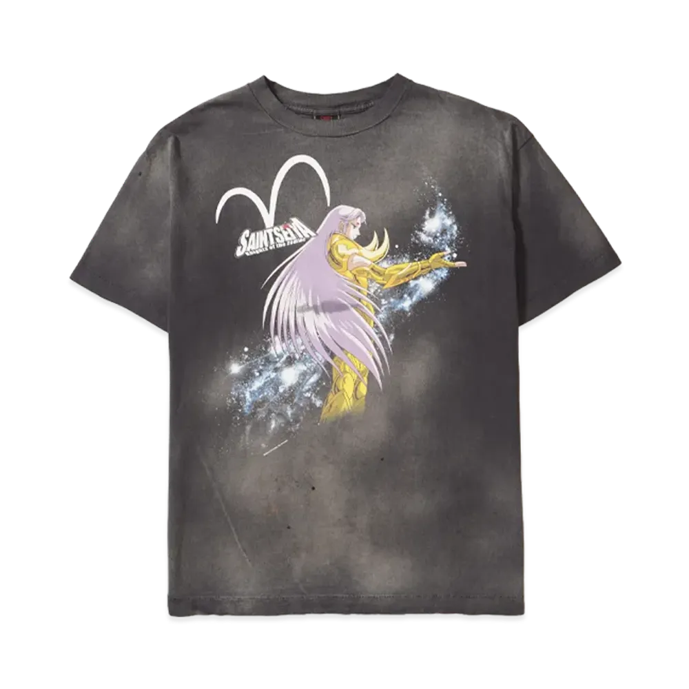 Saint Mxxxxxx x Knights Of The Zodiac SS_SS Tee_Mu "Black"
