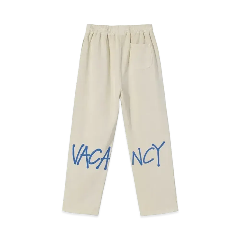 Stussy x No Vacancy Inn Fleece Pant "White"