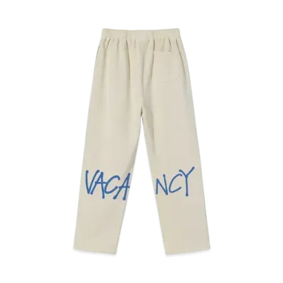 Stussy x No Vacancy Inn Fleece Pant "White"