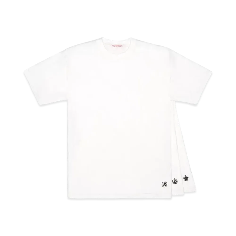 Richardson 3-Pack T-Shirts "White"