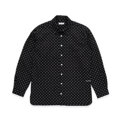 POP TRADING COMPANY Polkadot Shirt "Black"