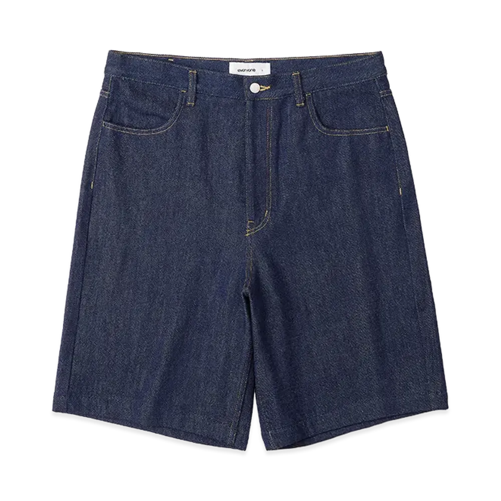everyone Soft Denim Shorts "Indigo"