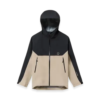 A.P.C. x Mizuno GORE-TEX Coquille Jacket "Black Taupe"