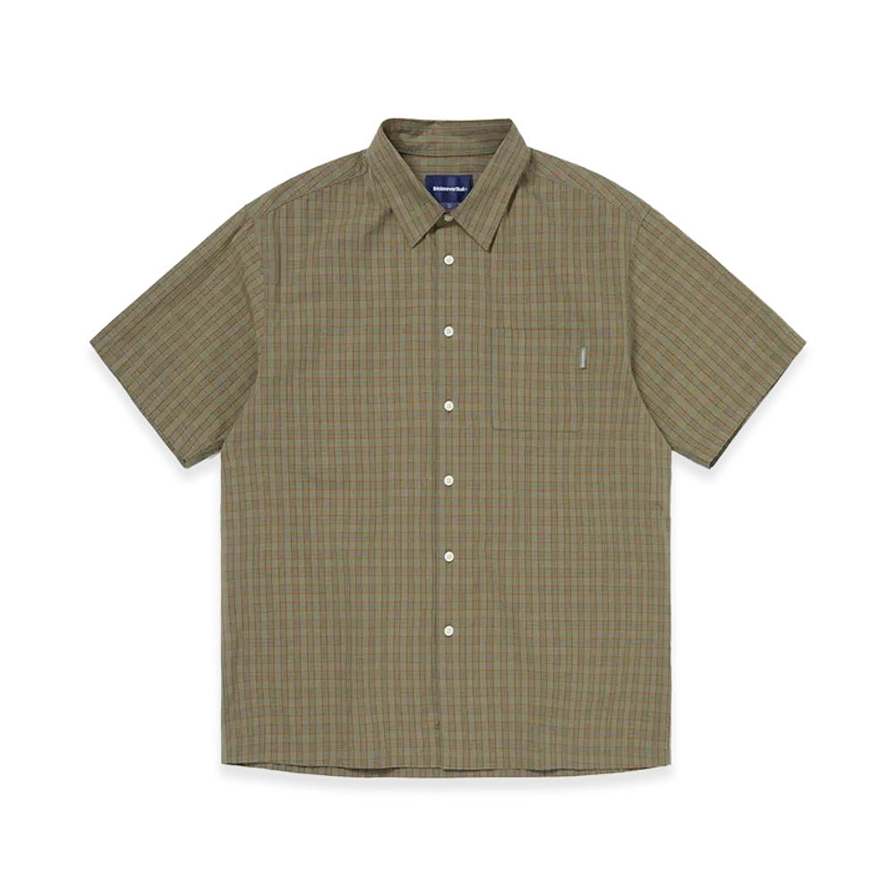 thisisneverthat Check S/S Shirt "Brown"