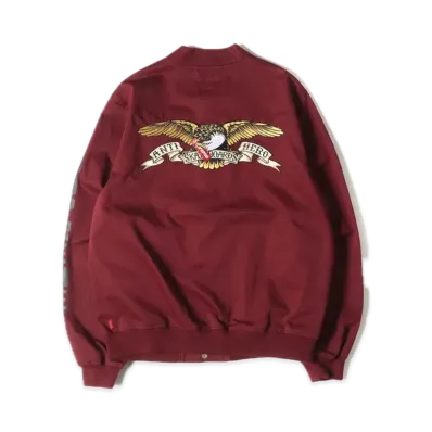 Supreme x ANTIHERO Bomber Jaket "Burgundy"